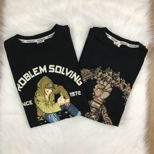 2 Ecko Shirts Size L